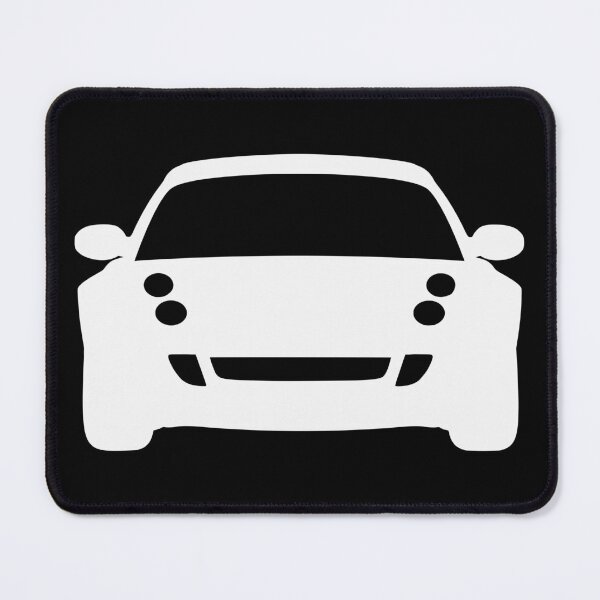 Item preview, Smart Roadster 2003-2007 silhouette art white designed and sold by EdimDesign.