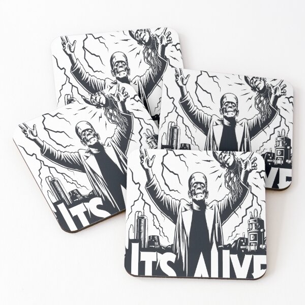 Item preview, Frankenstein It's Alive Halloween Universal Monster designed and sold by KitonicTees.