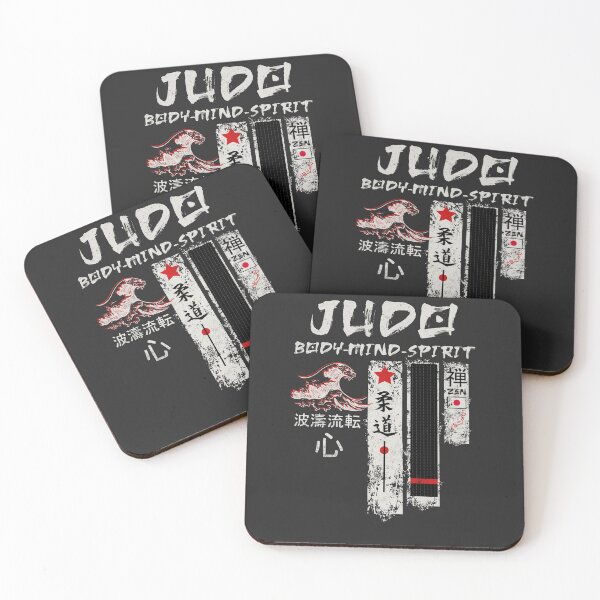 Item preview, Flow Like Waves Judo Black Belt designed and sold by Mlaniel.