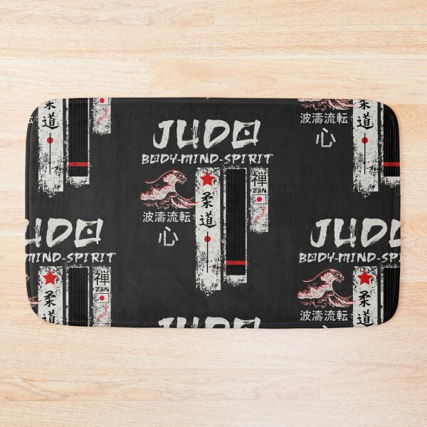 Item preview, Flow Like Waves Judo Black Belt designed and sold by Mlaniel.
