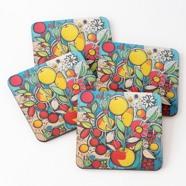 Item preview, Abstract Apple Tree designed and sold by Neika Shimm Designs.