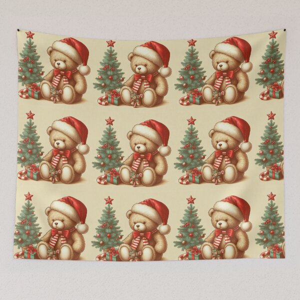 Item preview, xmas teddy bear designed and sold by Greydate.