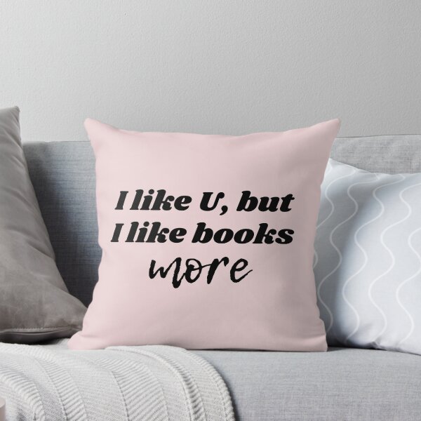 Item preview, I like U, but I like books more designed and sold by HappyStickBike.