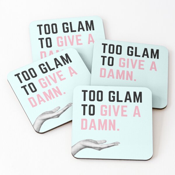 Item preview, To Glam to Give A Damn designed and sold by Arobuz.