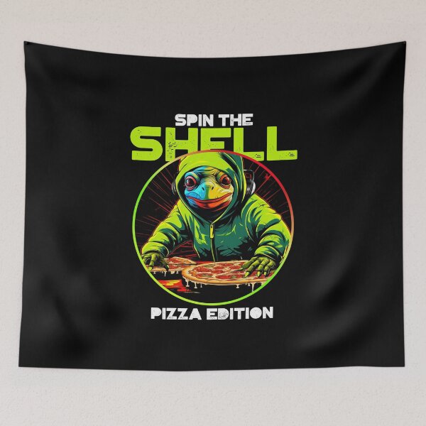 Item preview, Spin the Shell: Pizza Edition designed and sold by APACreative.
