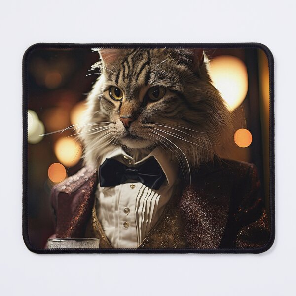 Item preview, Dapper Cat with a Cold Beer designed and sold by OriginalBeerCat.