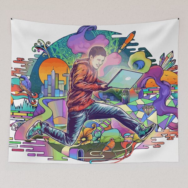 Item preview, Digital World designed and sold by Artkriti-.