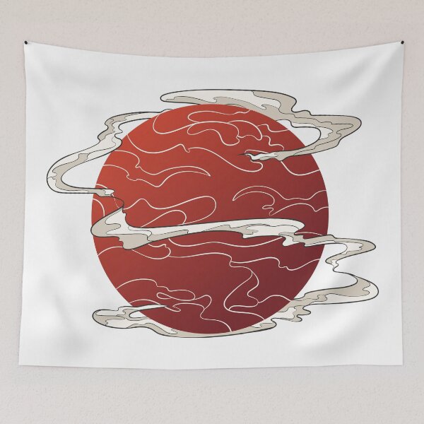 Item preview, The great Japanese moon - Vector illustration  designed and sold by Yahia-arts.