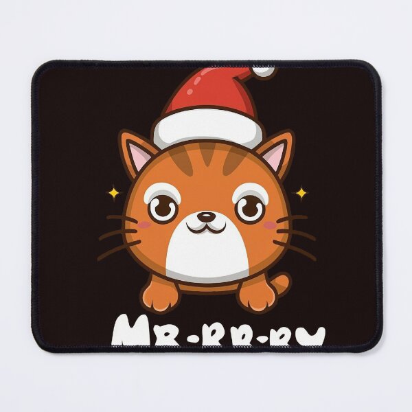 Item preview, Funny cat xmas mr-rr-ry designed and sold by MD2Graphics.