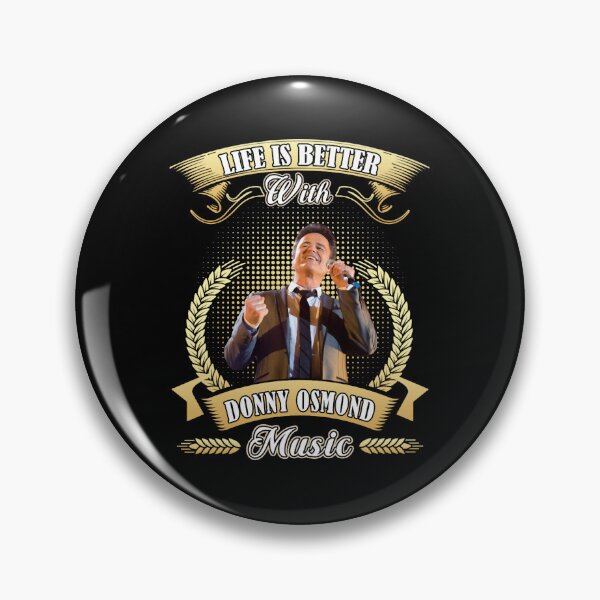 Item preview, LIFE IS BETTER WITH DONNY OSMOND MUSIC V-neck  Woman (1) designed and sold by kathelmoala.
