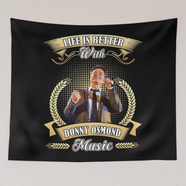 Item preview, LIFE IS BETTER WITH DONNY OSMOND MUSIC V-neck  Woman (1) designed and sold by kathelmoala.