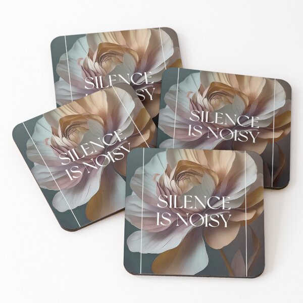 Item preview, Silence is Noisy designed and sold by KertuCreates.