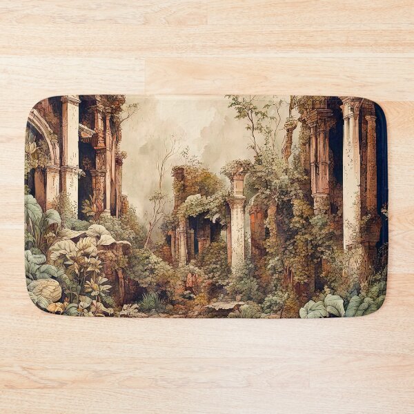 Item preview, An Abandoned City In The Jungle designed and sold by LanaGustavsson.