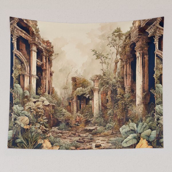 Item preview, An Abandoned City In The Jungle designed and sold by LanaGustavsson.