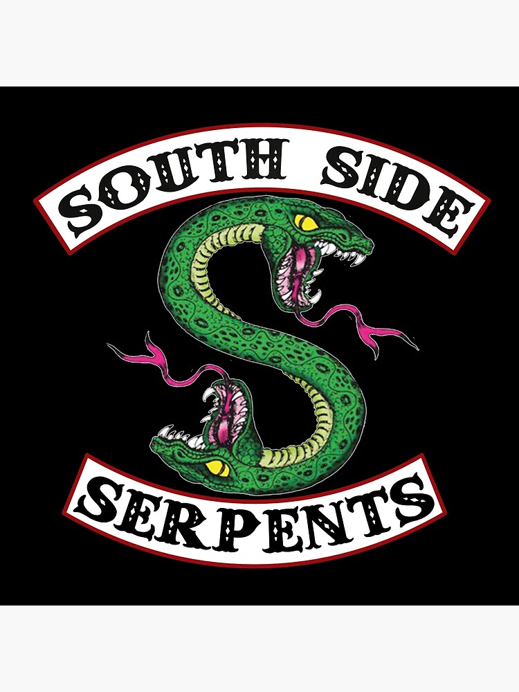 South Side Serpents Logo Patch Tote Bag By Justonedesign Redbubble