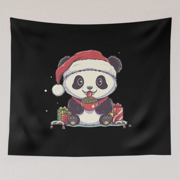 Item preview, Christmas Panda Candy Christmas Holiday Design  designed and sold by Krieghorn.