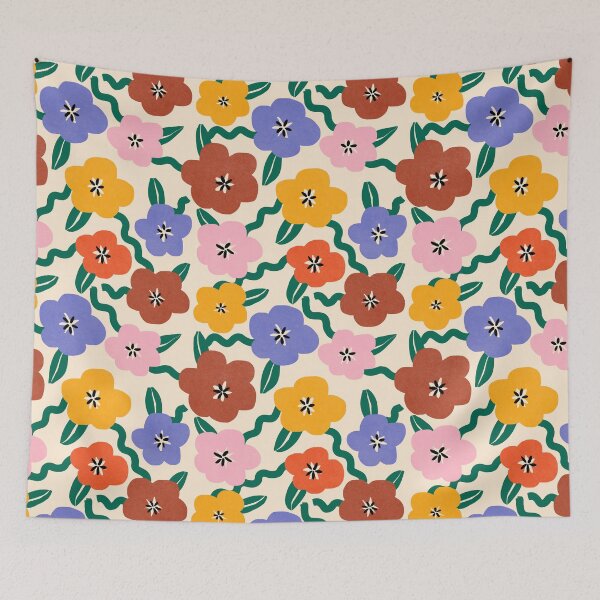 Item preview, Bold flowers designed and sold by ZeltiaGarzia.