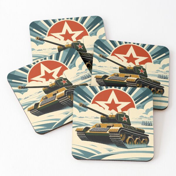 Item preview, T-34 Tank - Onward to Victory! designed and sold by ClassicRetroism.