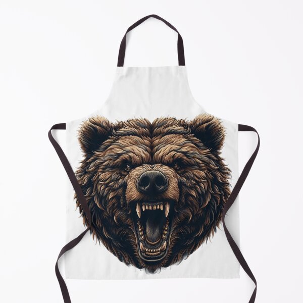 Item preview, wild grizzly designed and sold by Animalia-.