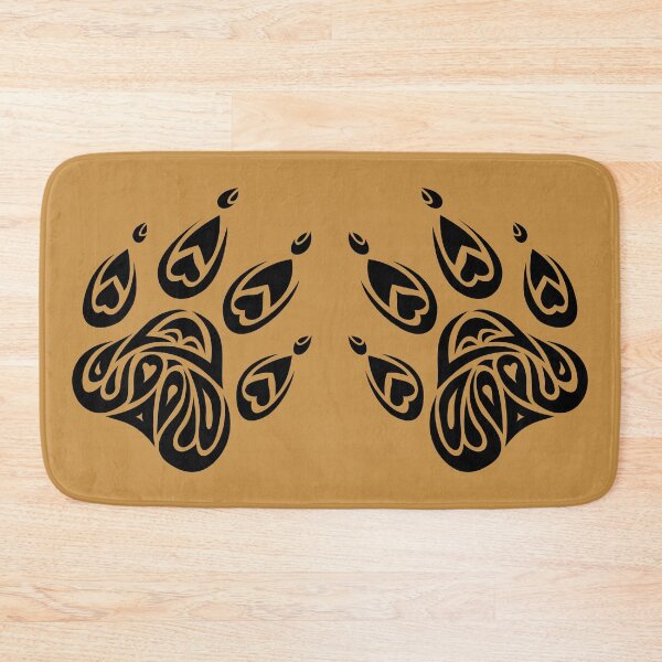 Item preview, Tiger paw tribal black designed and sold by BlackoutPhotos.