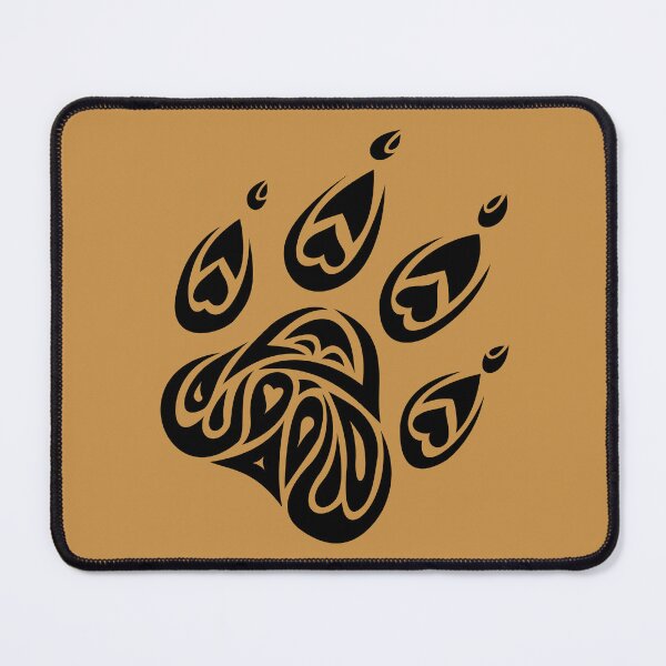 Item preview, Tiger paw tribal black designed and sold by BlackoutPhotos.