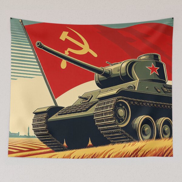 Item preview, T-34 Tank - Onward to Victory! designed and sold by ClassicRetroism.