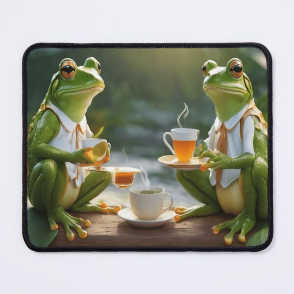 Item preview, FROGS TEA TIME designed and sold by Maysgallery.