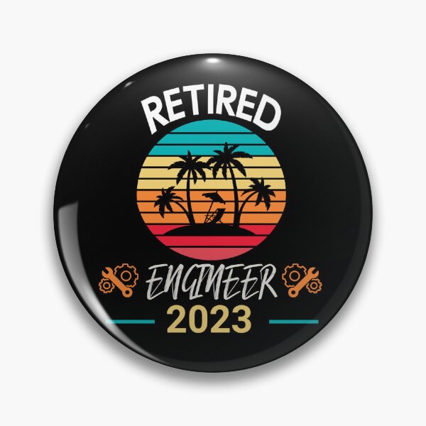 Item preview, Retired Engineer 2023 designed and sold by mwebba2005.