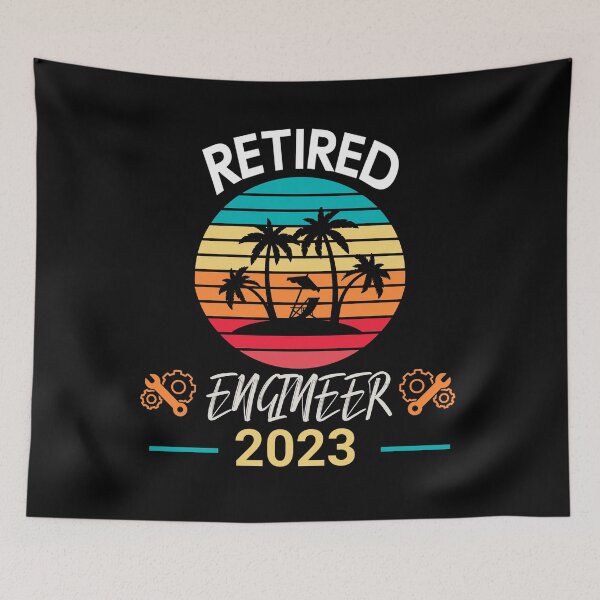 Item preview, Retired Engineer 2023 designed and sold by mwebba2005.