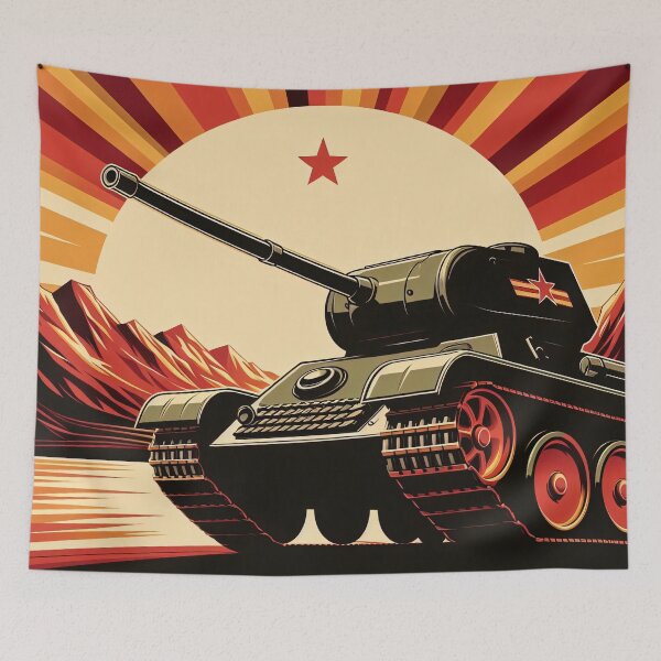 Item preview, T-34 Tank - Onward to Victory! designed and sold by ClassicRetroism.