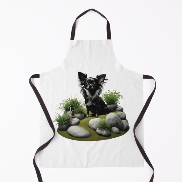 Item preview, Beautiful Black Long Haired Chihuahua designed and sold by Kaleddis.