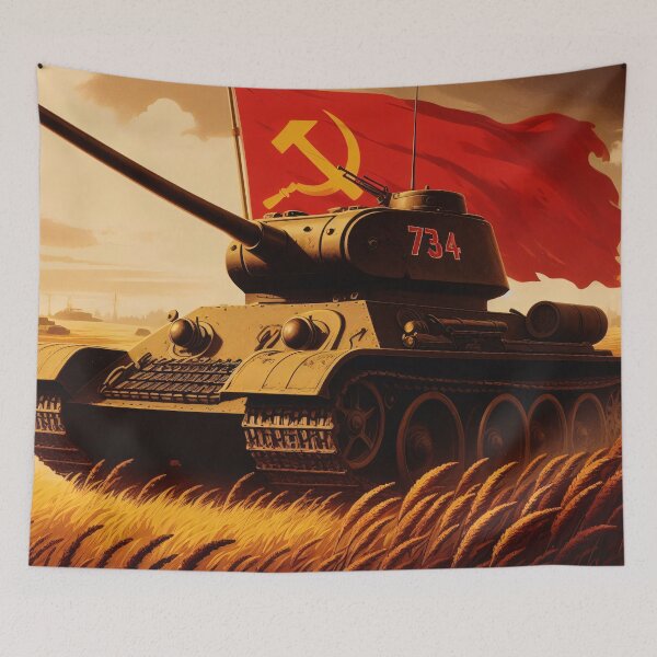 Item preview, T-34 Tank - Onward to Victory! designed and sold by ClassicRetroism.