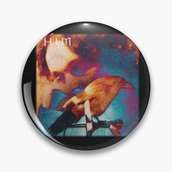 Item preview, HIM__Ville Valo_raven designed and sold by MusicVibesTee.