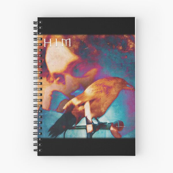Item preview, HIM__Ville Valo_raven designed and sold by MusicVibesTee.