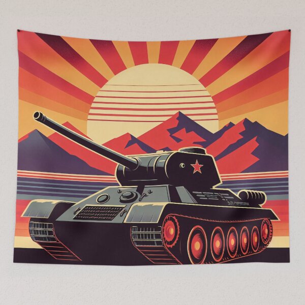Item preview, T-34 Tank - Onward to Victory! designed and sold by ClassicRetroism.