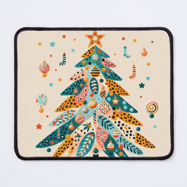 Item preview, Turquois Gold Aqua Blues Greens Leopard Print Christmas Tree Feathers leopard Canvas Wall Art Pattern Jaguar Bengal Cat Pattern Eclectic Exotic designed and sold by CoffeeIsATrip.