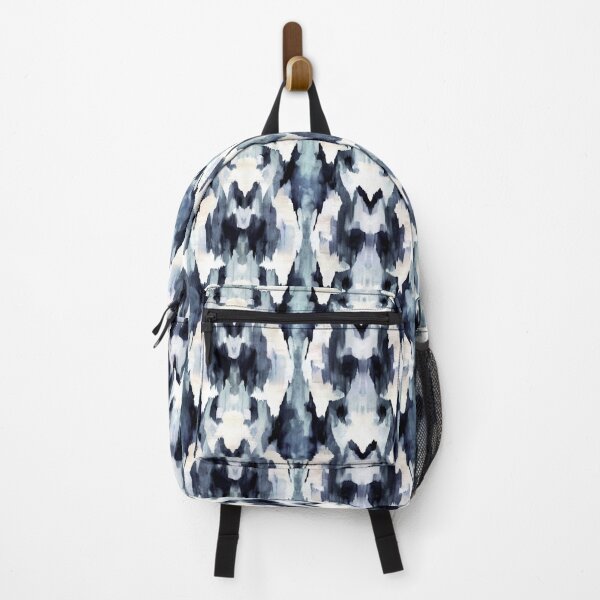 Item preview, Indigo Blue Tribal Ikat Tribal Pattern, No. 002 by Bossy Cat Home designed and sold by BossyCatHome.