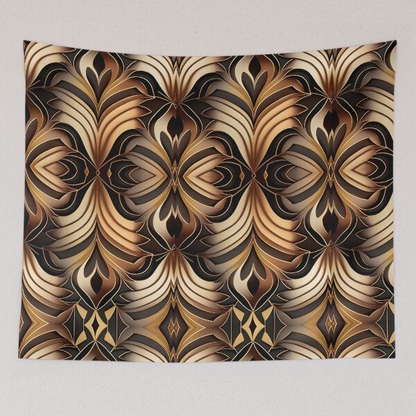 Item preview, Luxurious abstract pattern  designed and sold by HofTao.