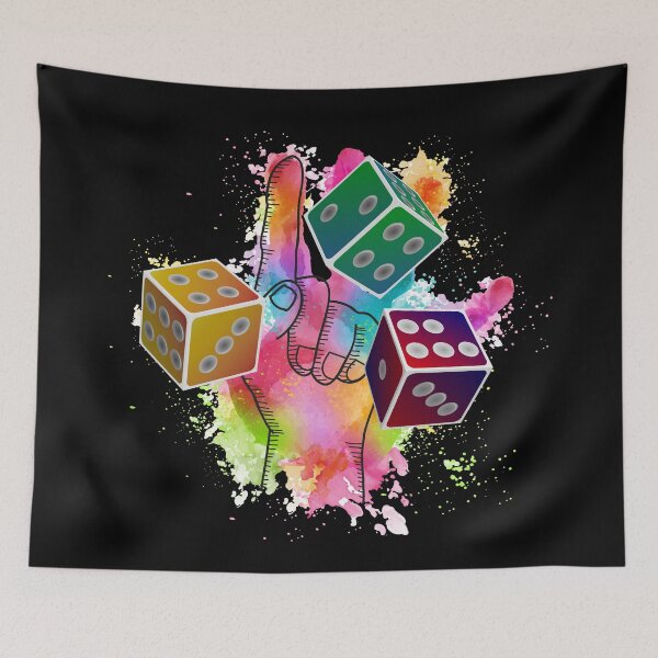 Item preview, Hand and dice designed and sold by CatCoconut-Art.