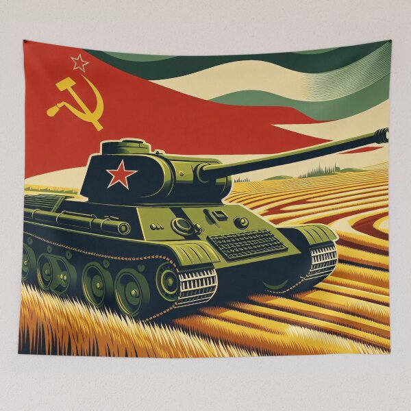 Item preview, T-34 Tank - Onward to Victory! designed and sold by ClassicRetroism.