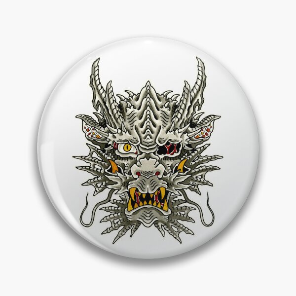 Item preview, Biomech Tattoo Dragon designed and sold by John Reardon Tattoos.