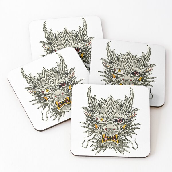 Item preview, Biomech Tattoo Dragon designed and sold by John Reardon Tattoos.