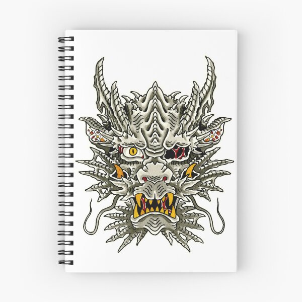 Item preview, Biomech Tattoo Dragon designed and sold by John Reardon Tattoos.
