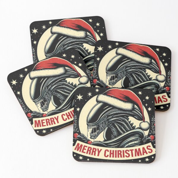 Item preview, Christmas Xenomorph UFO Alien designed and sold by ryanapples2.