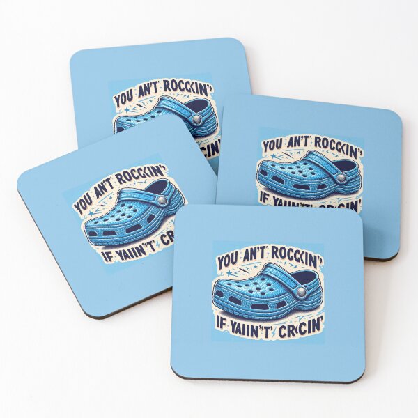 Item preview, Ain't rocking, ain't crocin designed and sold by NaphDesigns.