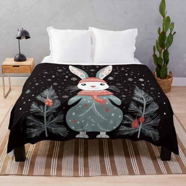 Item preview, Christmas Arctic Hare designed and sold by creativellashop.