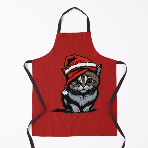 Aperçu de l'œuvre Chat de Noël créée et vendue par Asotshop.