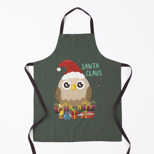 Item preview, Christmas T-shirt with Owl- Santa Claus in Santa Hat with gifts designed and sold by Gadget80.