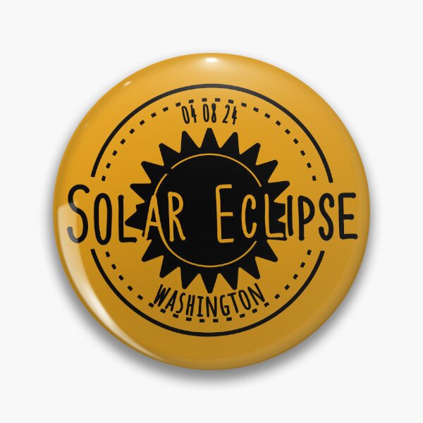 Item preview, Washington 040824 Total Solar Eclipse 2024 designed and sold by EmeraldeaArt.