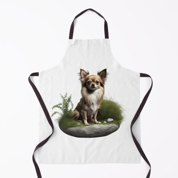 Item preview, Beautiful Long Haired Sable Fawn Chihuahua designed and sold by Kaleddis.